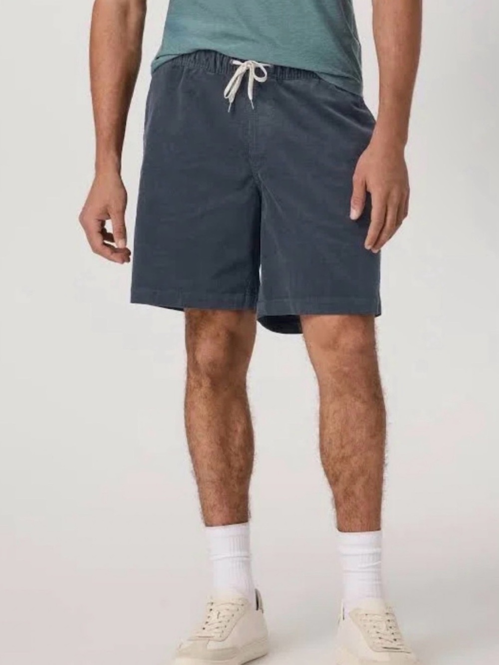 Vuori Optimist Corduroy Shorts Men’s S Charcoal Gray V385 Drawstring 8.5”
